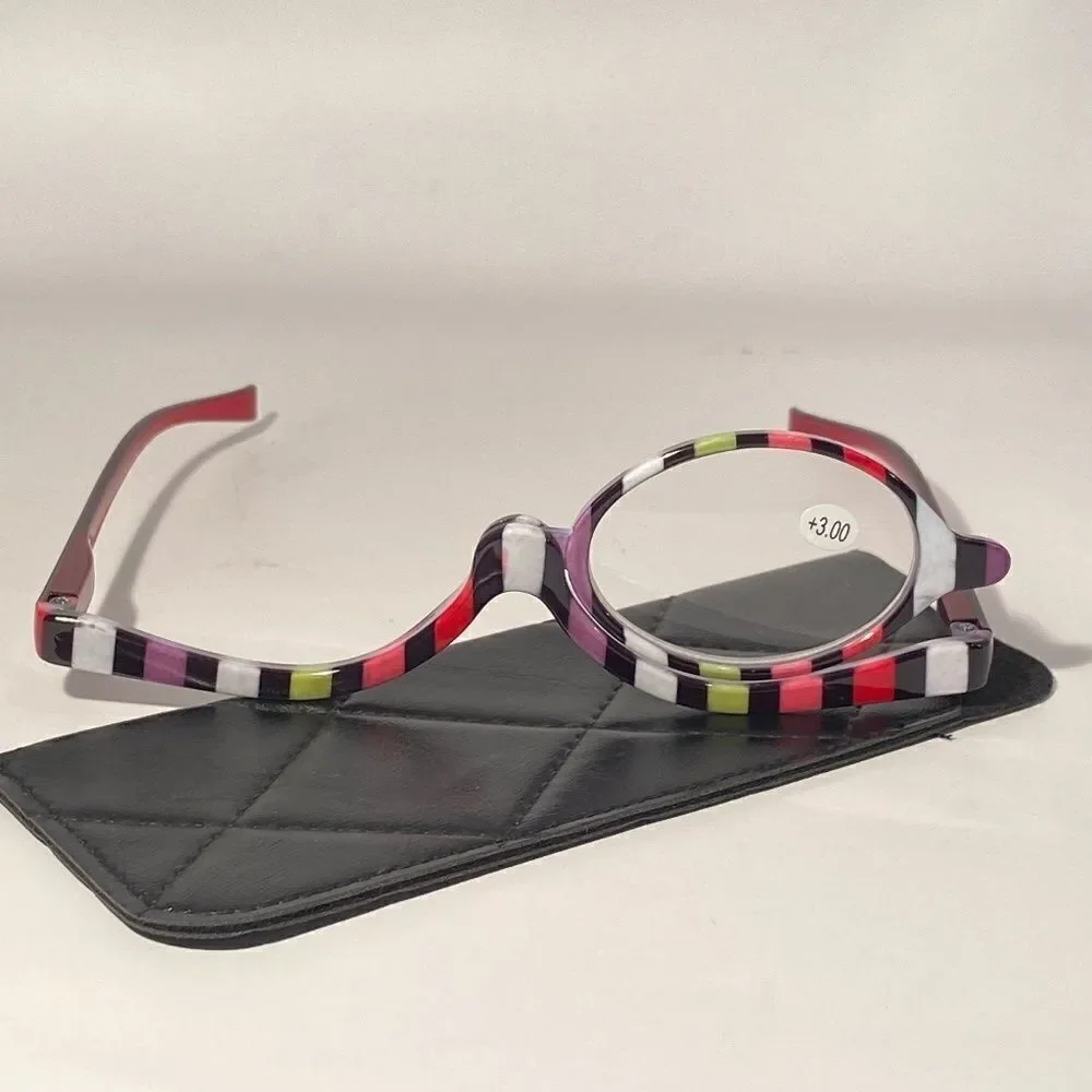 0999 Makeup Cosmetic 3.00 Flip Magnifying Glasses For Precision Application N…